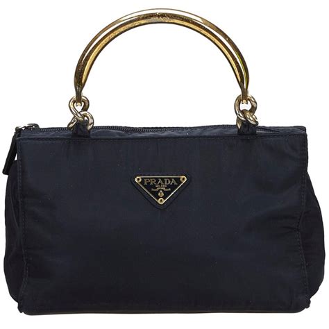 prada nylon hndbgilver handles metal|PRADA Metal Bags & Handbags for Women for sale .